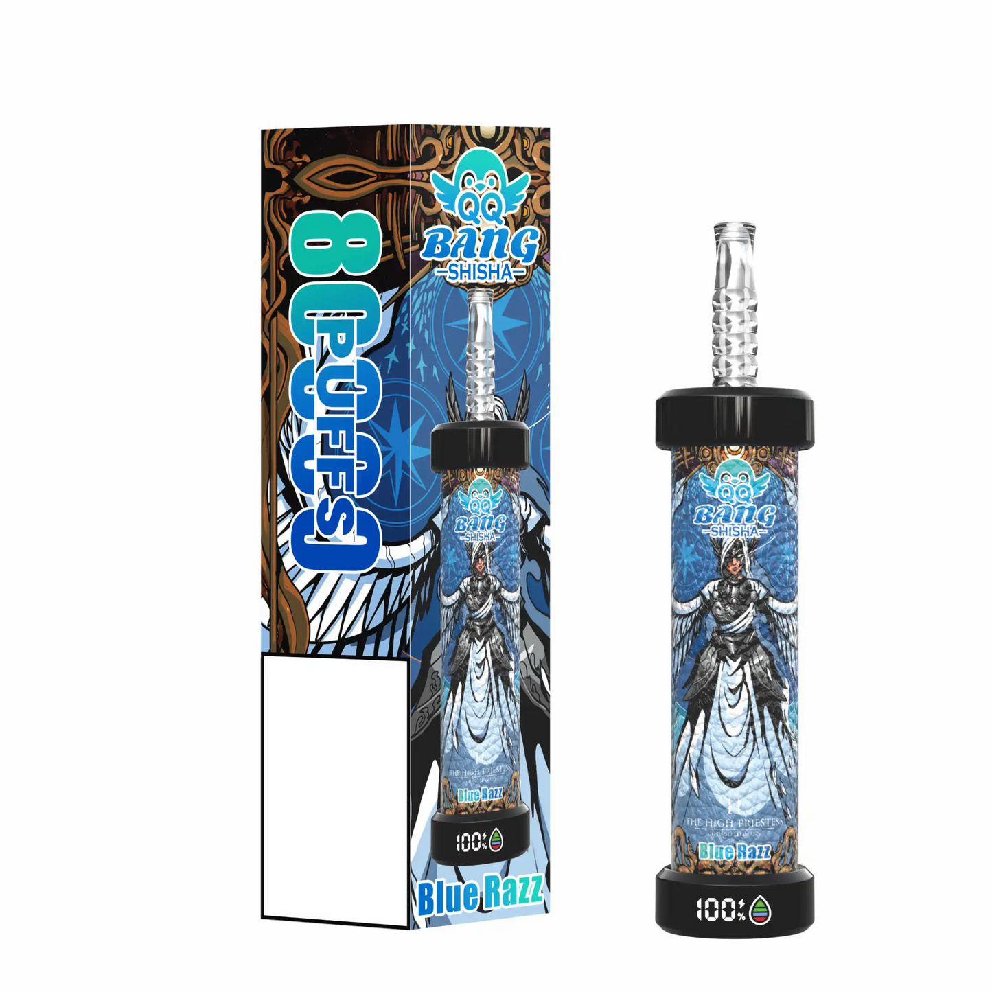 QQ BANG BLAZE 80K DKS051 80000 Puffs Shisha Disposable Vapes Smart Display Wholesale Bulk Buy