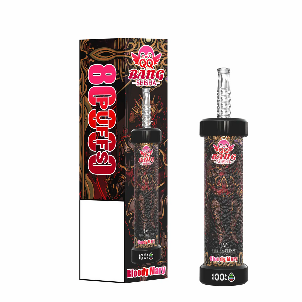 QQ BANG BLAZE 80K DKS051 80000 Puffs Shisha Disposable Vapes Smart Display Wholesale Bulk Buy