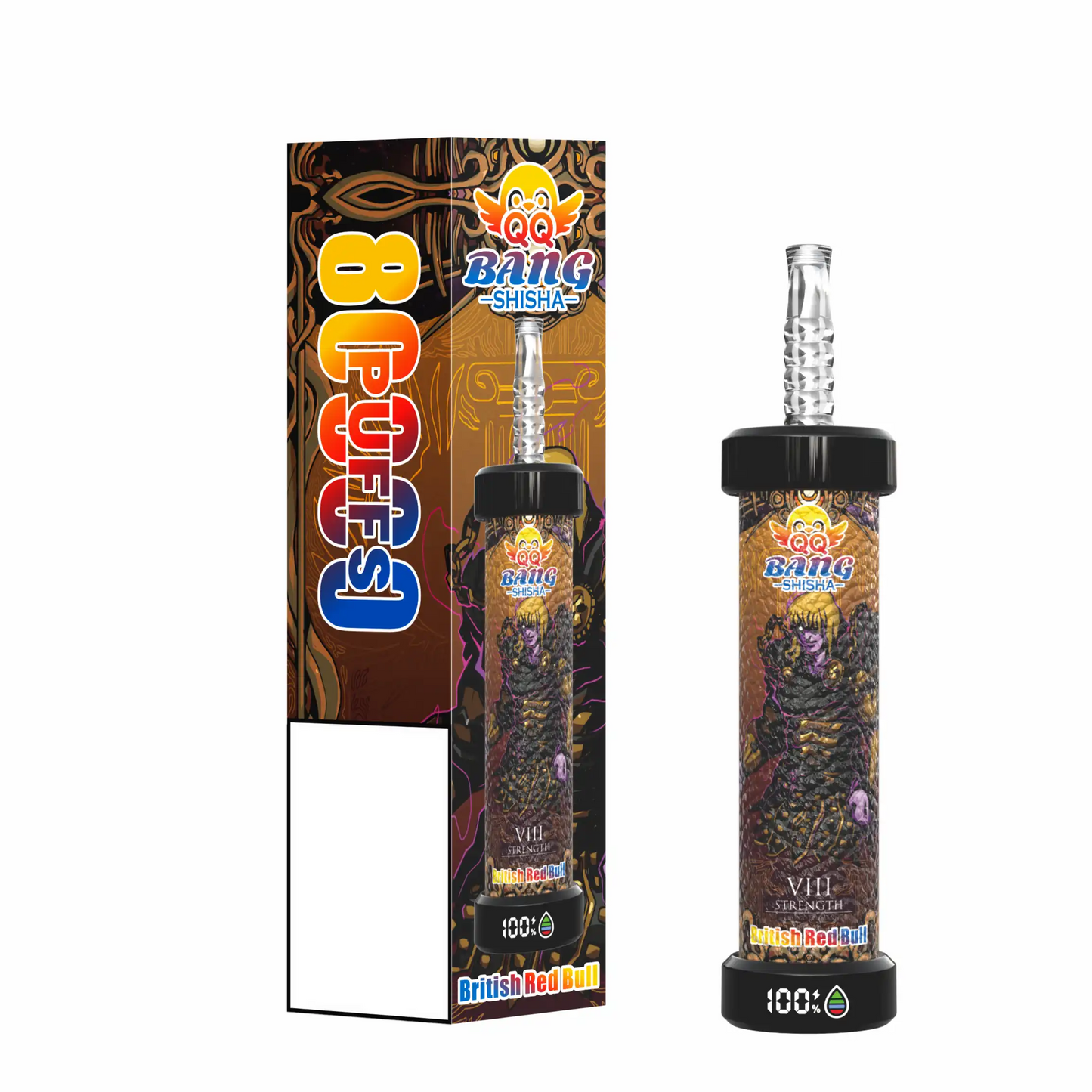 QQ BANG BLAZE 80K DKS051 80000 Puffs Shisha Disposable Vapes Smart Display Wholesale Bulk Buy