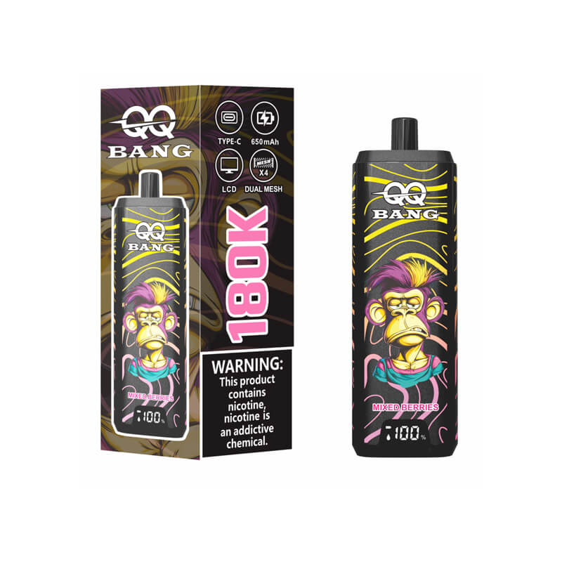 QQ BANG 180000 Puffs 4in1 Disposable Vape