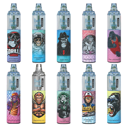 R And M Tornado 7000 Puffs 2 ml 20mg Disposable Vape Air Flow Control Type-C Recgarge