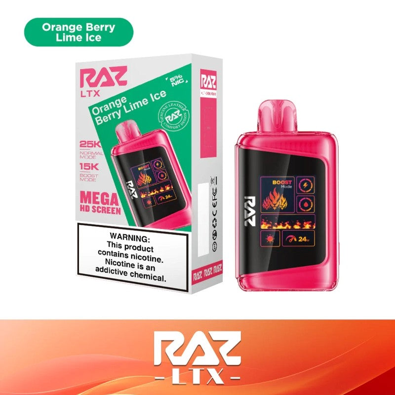 RAZ LTX 25K Disposable Vape 16ml 5%