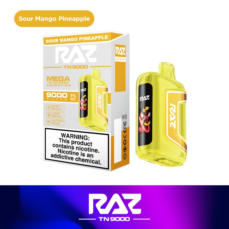 RAZ TN9000 Disposable Vape 5%