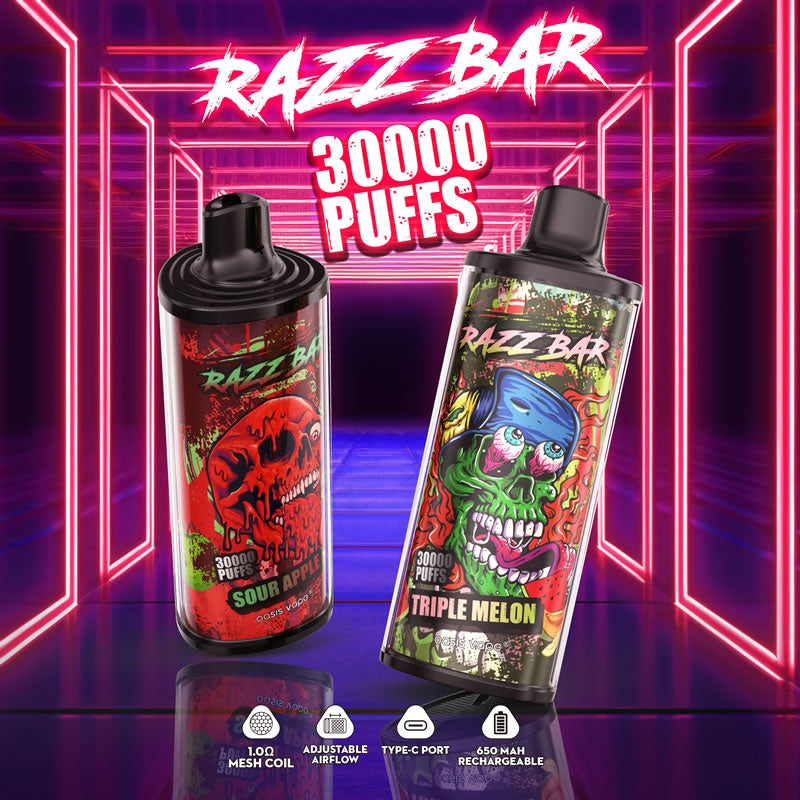 RAZZ BAR 30000 Züge Einweg-E-Zigarette Großhandel I Vape 30K Puff Vaper 650mAh 30ml 