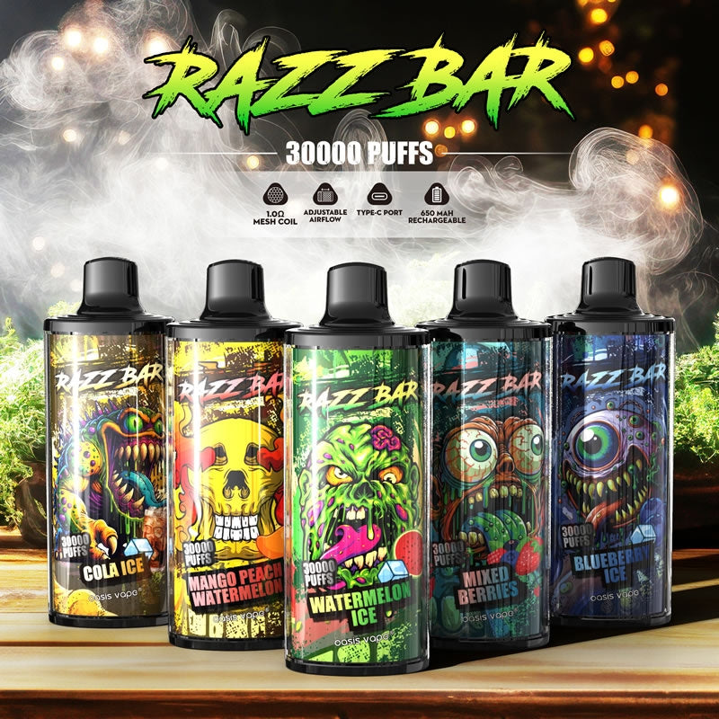 RAZZ BAR 30000 Züge Einweg-E-Zigarette Großhandel I Vape 30K Puff Vaper 650mAh 30ml 