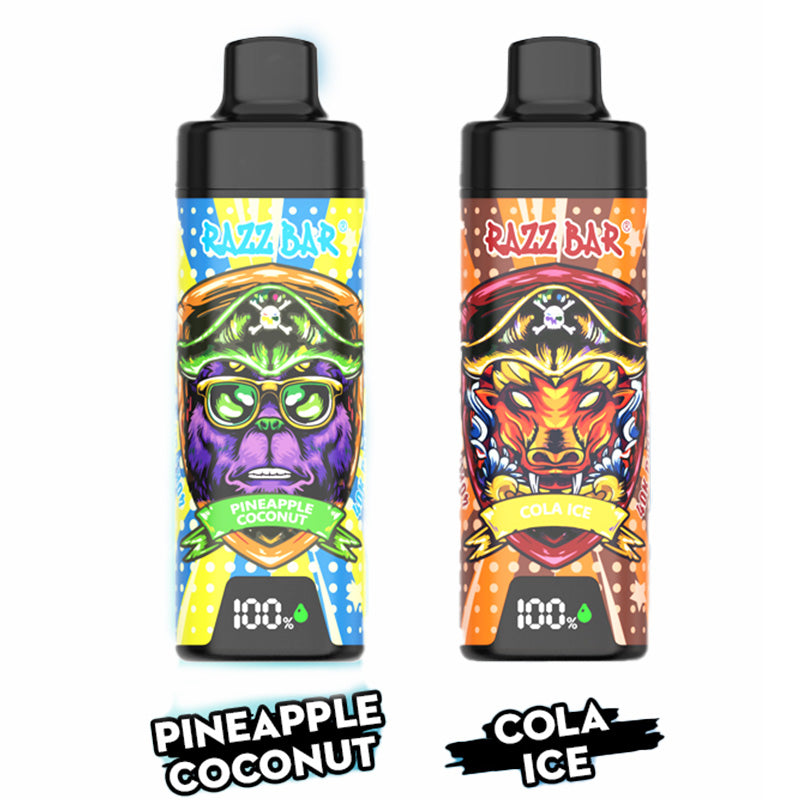 RAZZ BAR 40000 Puffs With Screen Bulk Buy Rechargeable Disposable Vapes Wholesale
