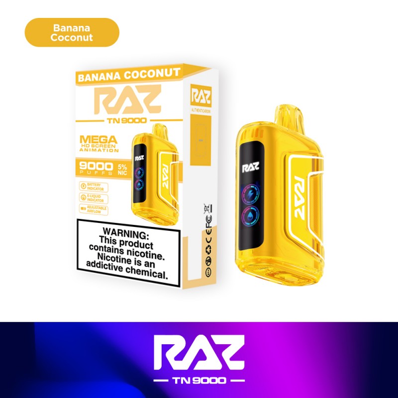 RAZ TN9000 Disposable Vape 5%