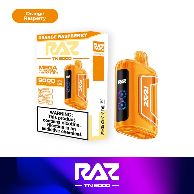 RAZ TN9000 Disposable Vape 5%
