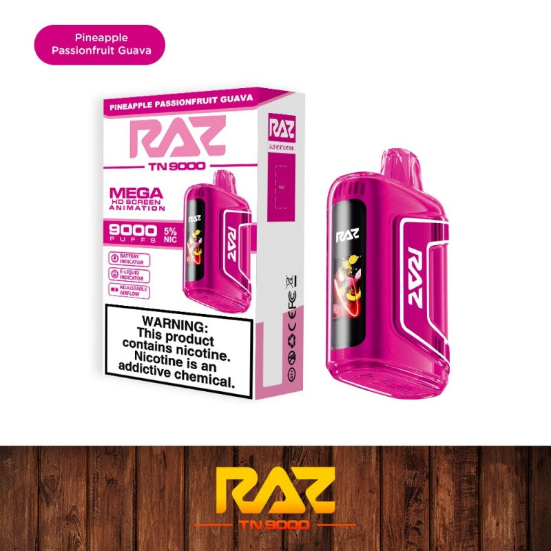 RAZ TN9000 Disposable Vape 5%