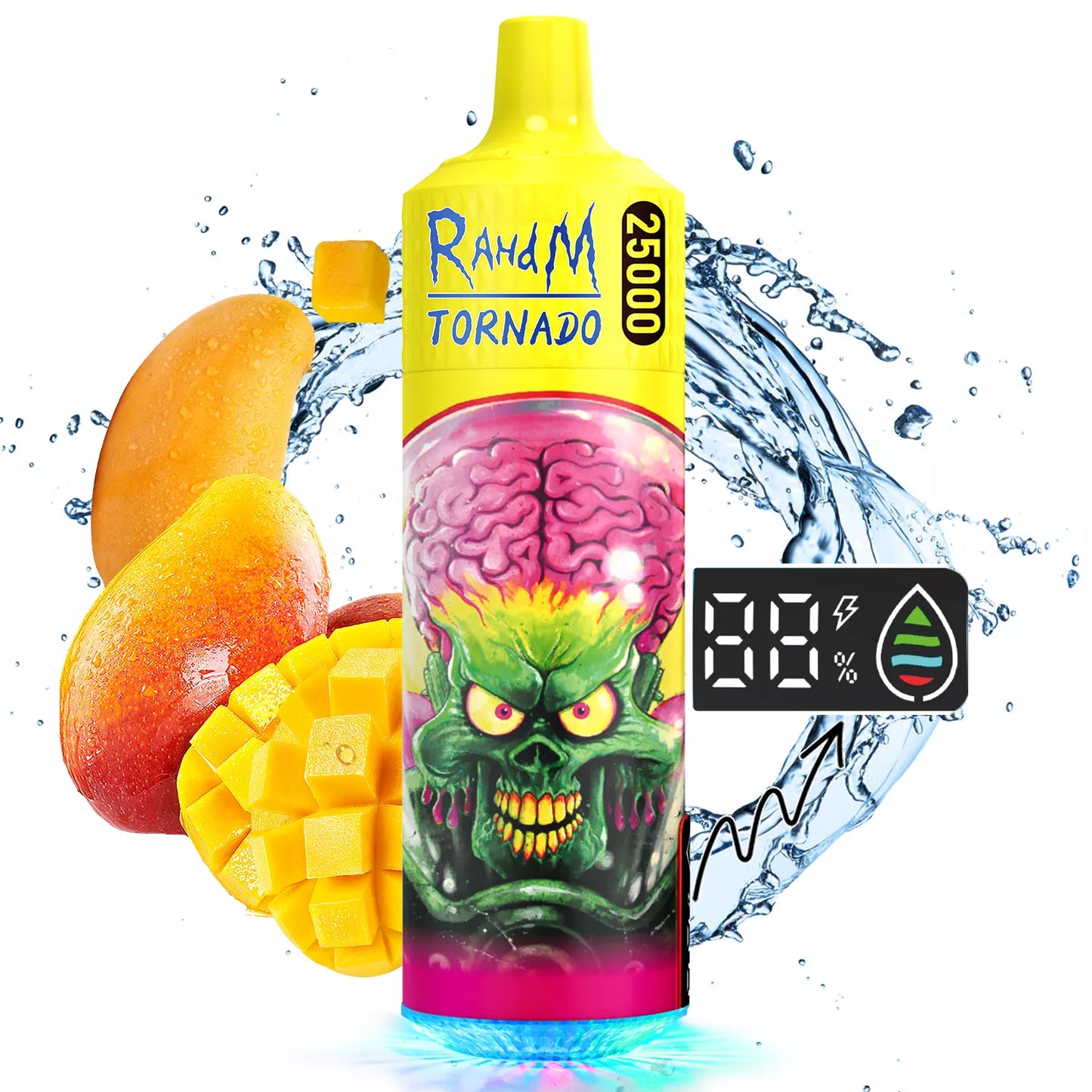 RahdM Tornado 25000 Puffs Bulk Buy Rechargeable Disposable Vapes Wholesale