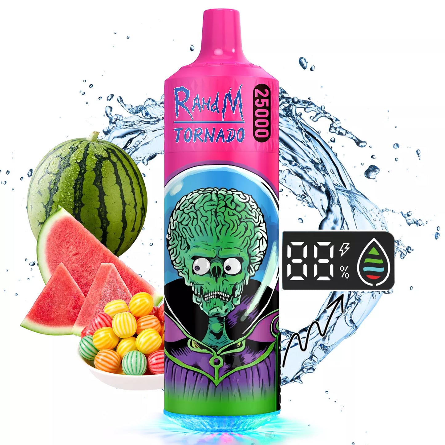 RahdM Tornado 25000 Puffs Bulk Buy Rechargeable Disposable Vapes Wholesale