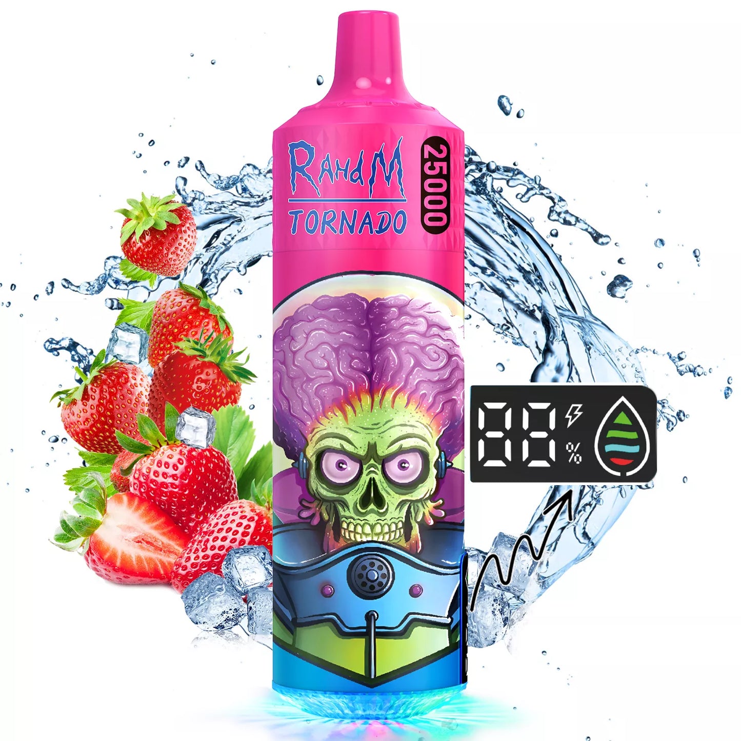 RahdM Tornado 25000 Puffs Bulk Buy Rechargeable Disposable Vapes Wholesale
