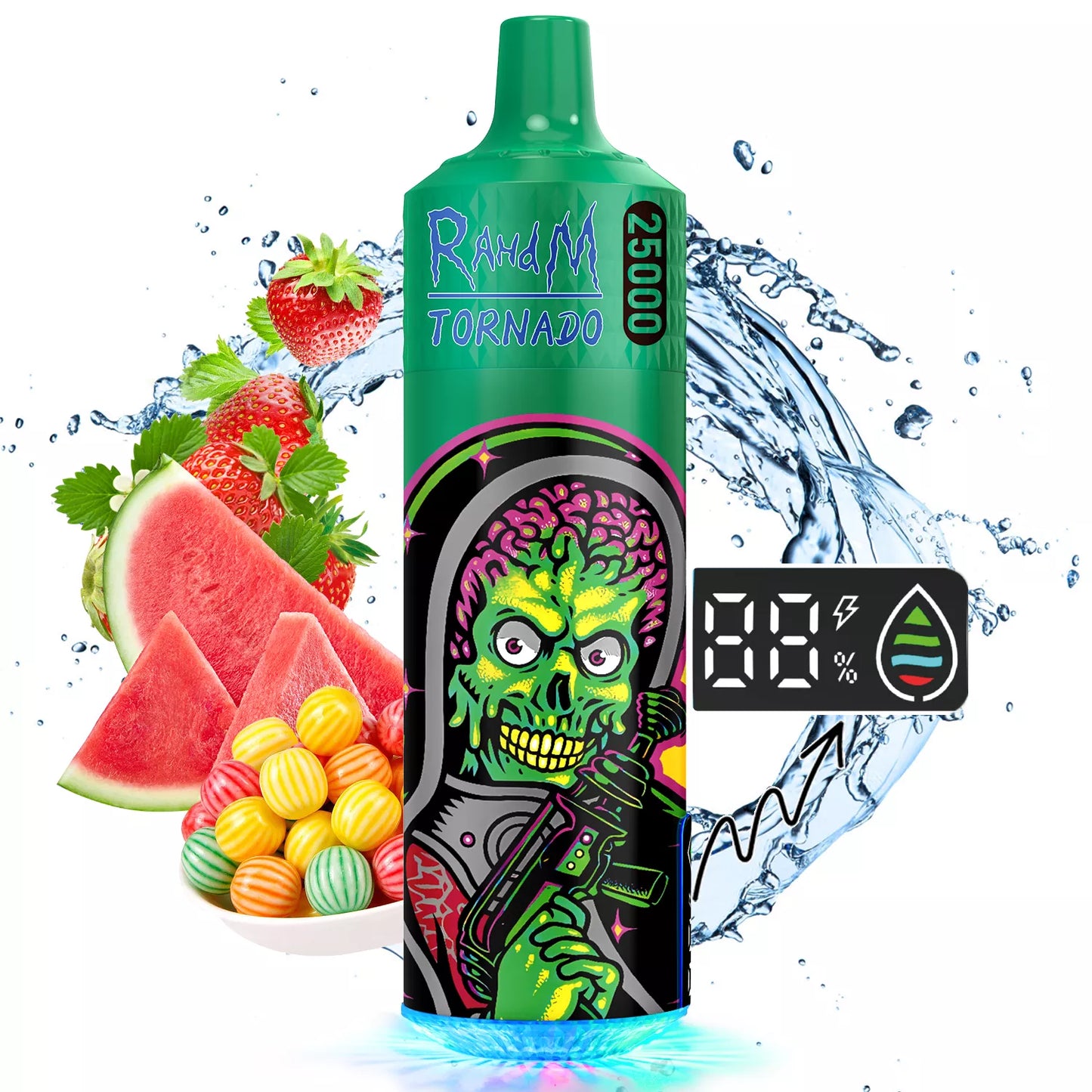 RahdM Tornado 25000 Puffs Bulk Buy Rechargeable Disposable Vapes Wholesale