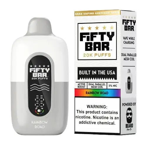 Rainbow Road - Fifty Bar 20K Disposable Vape