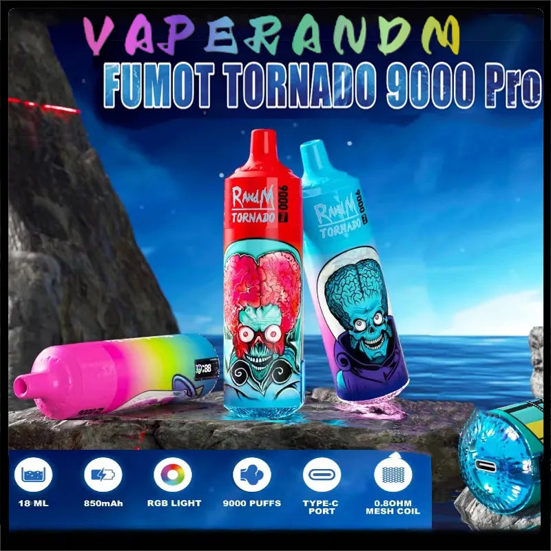RandM Tornado 9000 PRO Puffs Disposable Vape
