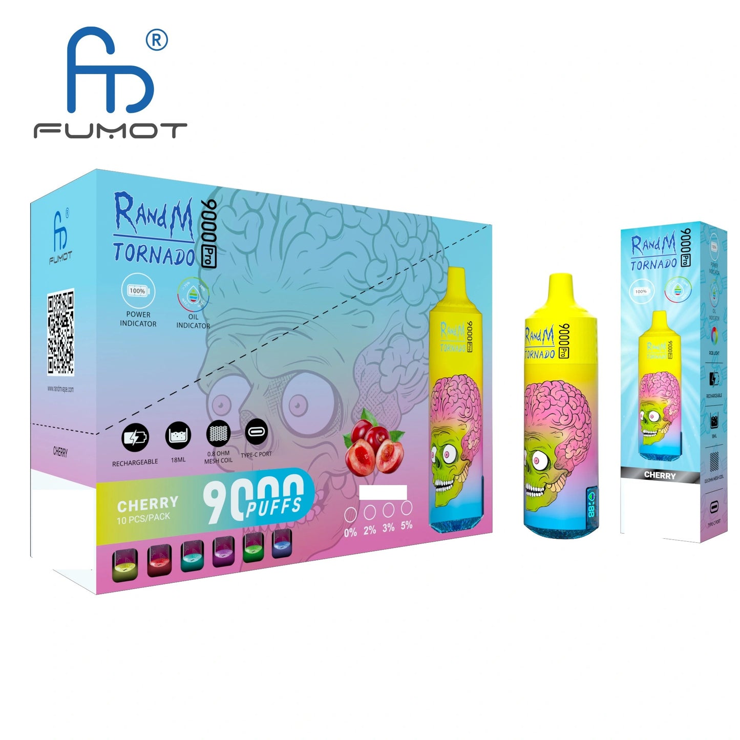 RandM Tornado 9000 PRO Puffs Disposable Vape