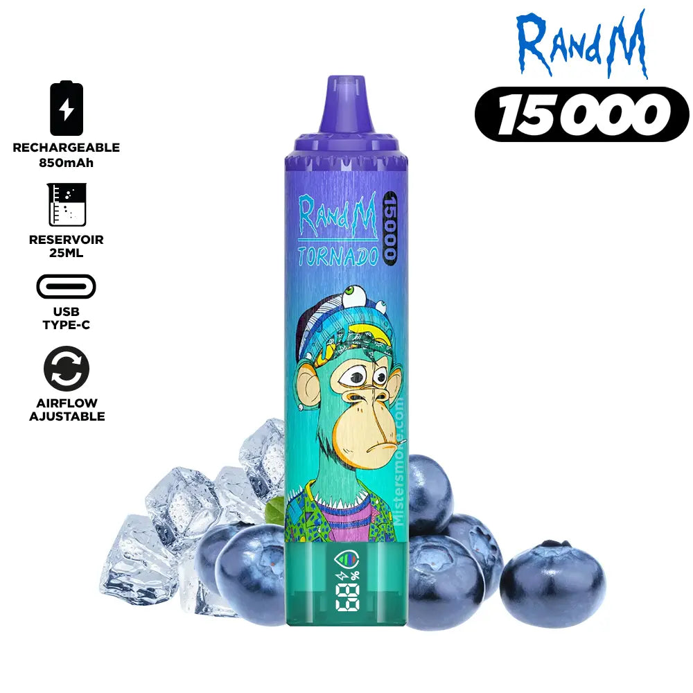 RandM Tornado 15000 Puffs Bulk Buy Rechargeable Disposable Vape Wholesale