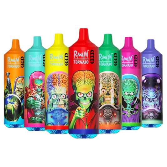 RandM Tornado 9000 Puffs Disposable Vape Fumot 9K Puff
