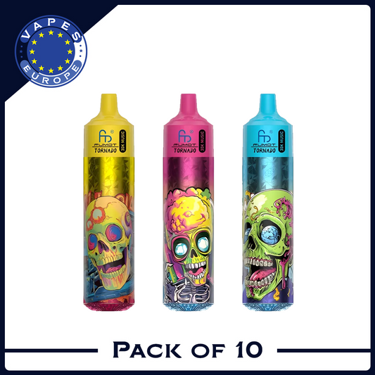 RandM Tornado 30000 Puffs Music Einweg-E-Zigarette (10er-Packung)