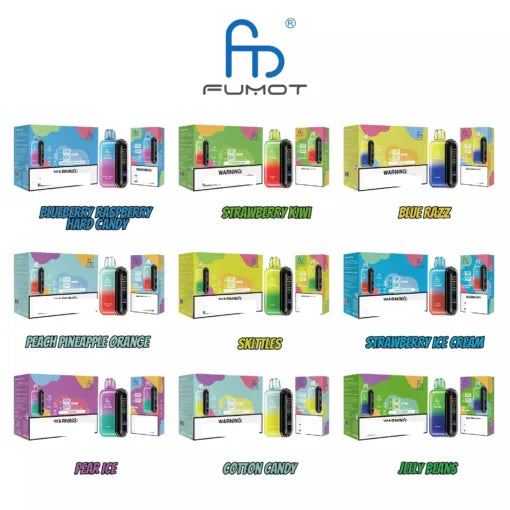 RandM FUMOT TORNADO 20000 Puffs Digital Screen Bulk Buy Rechargeable Disposable Vapes Wholesale