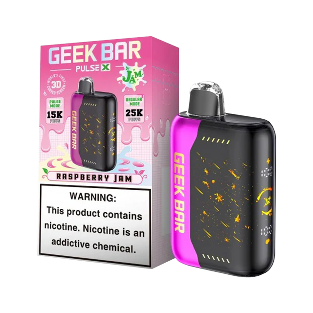 Raspberry Jam Geek Bar Pulse X 25000