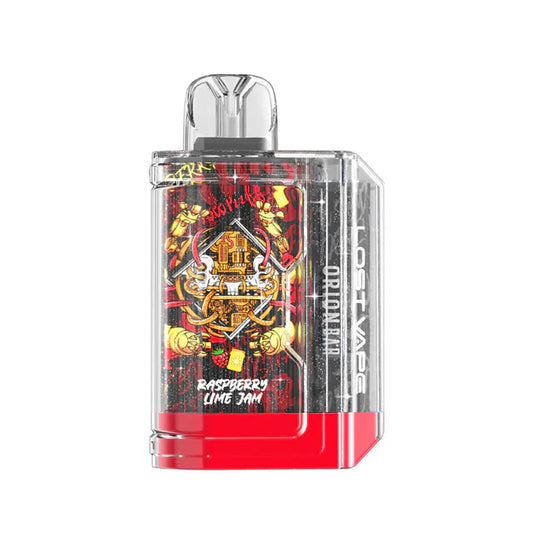 Raspberry Lime Jam Lost Vape Orion Bar 7500