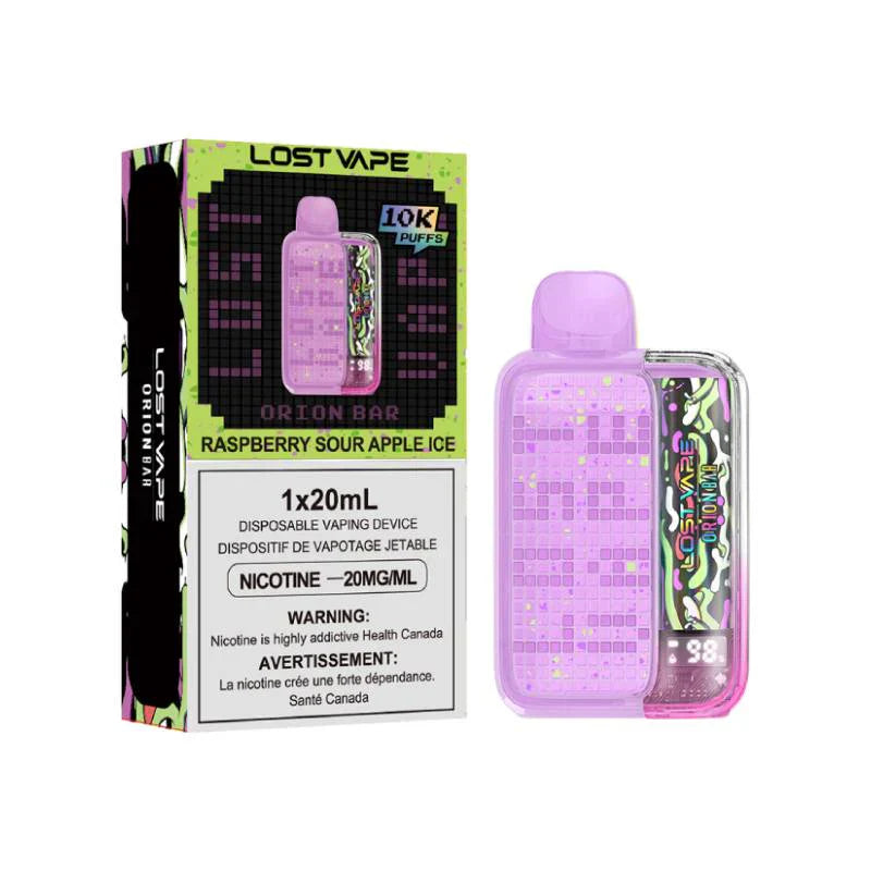 Raspberry Sour Apple Lost Vape Orion Bar 10000