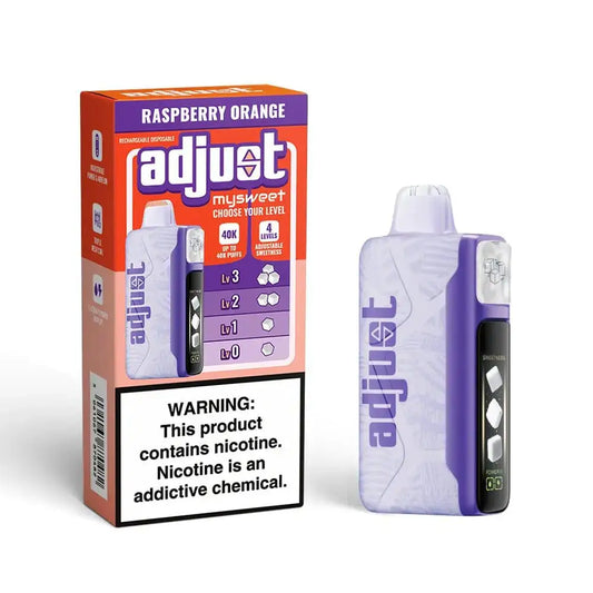 Raspberry Orange - Adjust MySweet 40K Disposable Vape