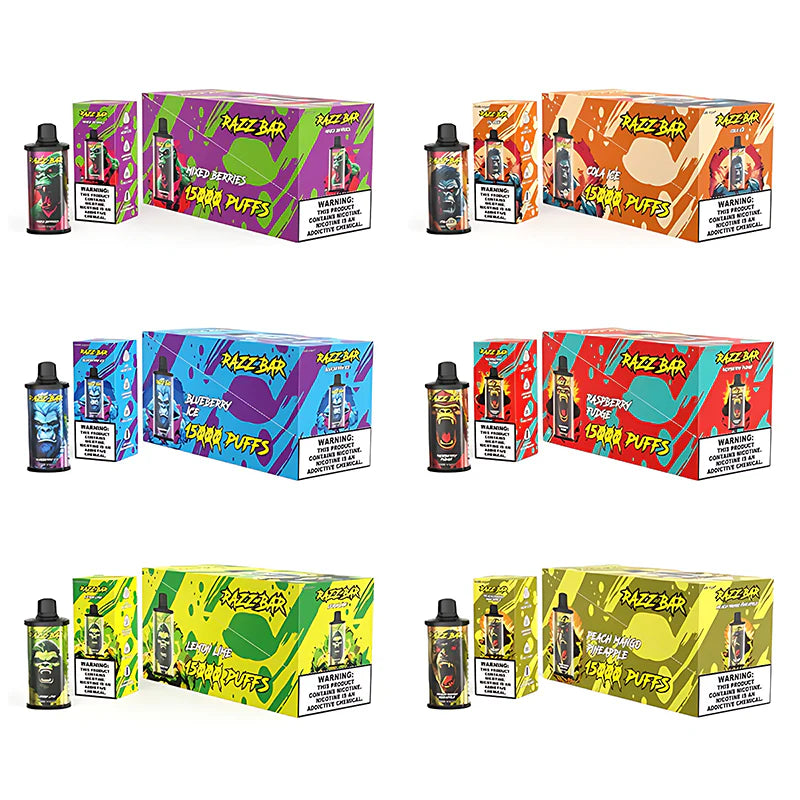 Razz Bar 15000 Puffs Disposable Vape