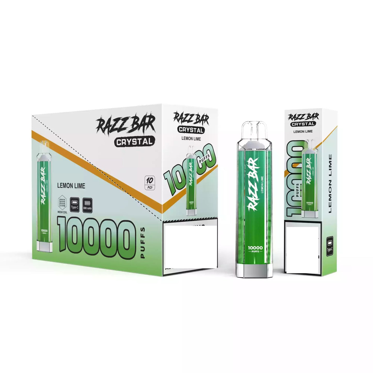 RAZZ BAR CRYSTAL 10000 Puffs Wholesale Rechargeable Disposable Vapes Bulk Buy