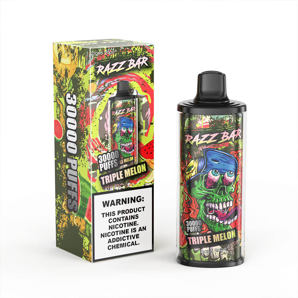 Razz Bar 30000 Puffs Disposable Vape 650mAh  16 Flavors