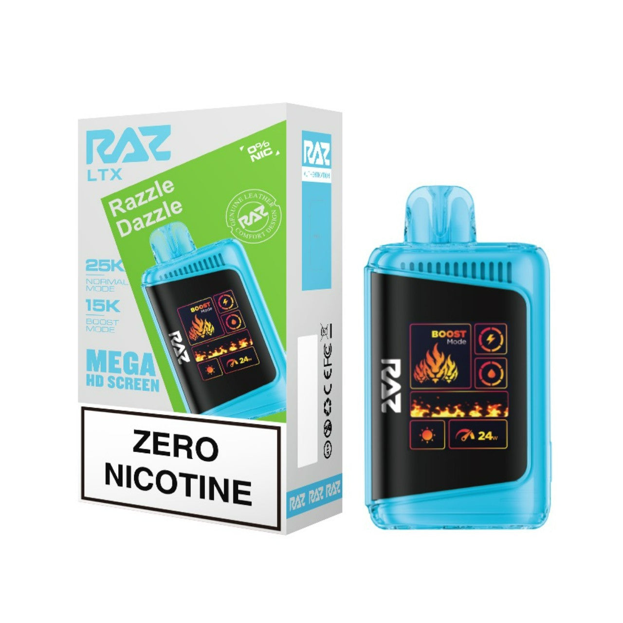 Razzle Dazzle (Zero Nicotine) Raz LTX 25K