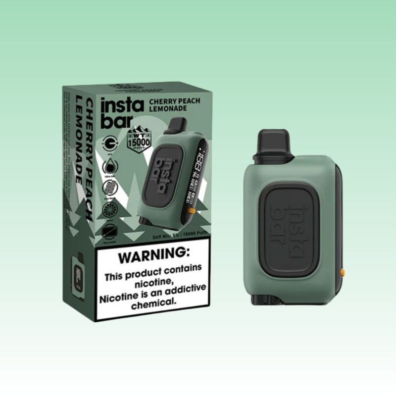 Rechargeable Insta Bar WT15000 Puffs Mesh Coil Disposable Vape 3% Nicotine