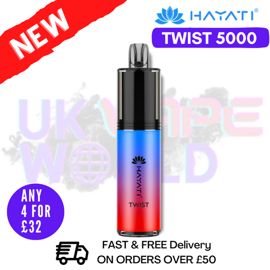Red Berries Hayati Twist 5000 Puff 5K Einweg-Set