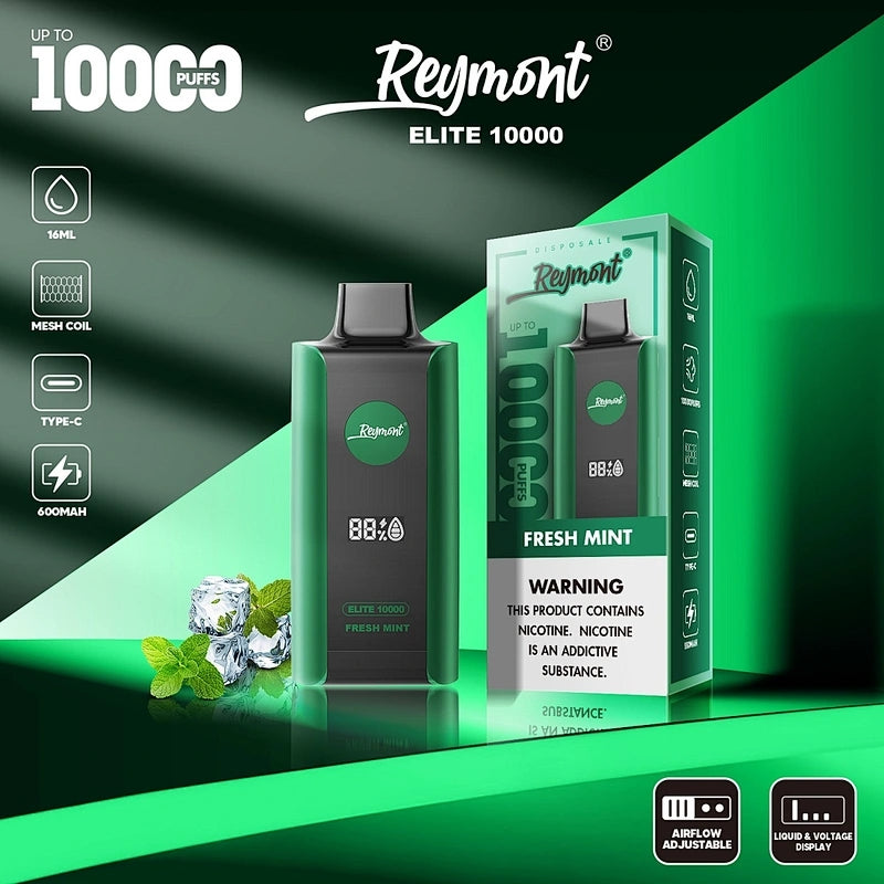 Reymont Vapes 10K Experience High-qualityVaping With Reymont Disposable Vapes 850 Mah 8 Flavors