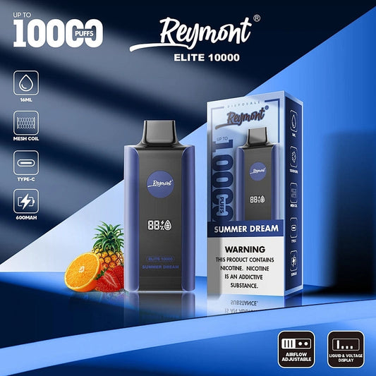 Reymont Vapes 10K Experience High-qualityVaping With Reymont Disposable Vapes 850 Mah 8 Flavors