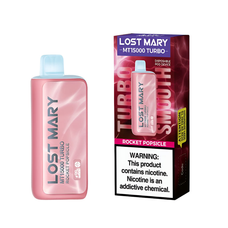 Rocket Popsicle Lost Mary MT15000 Turbo