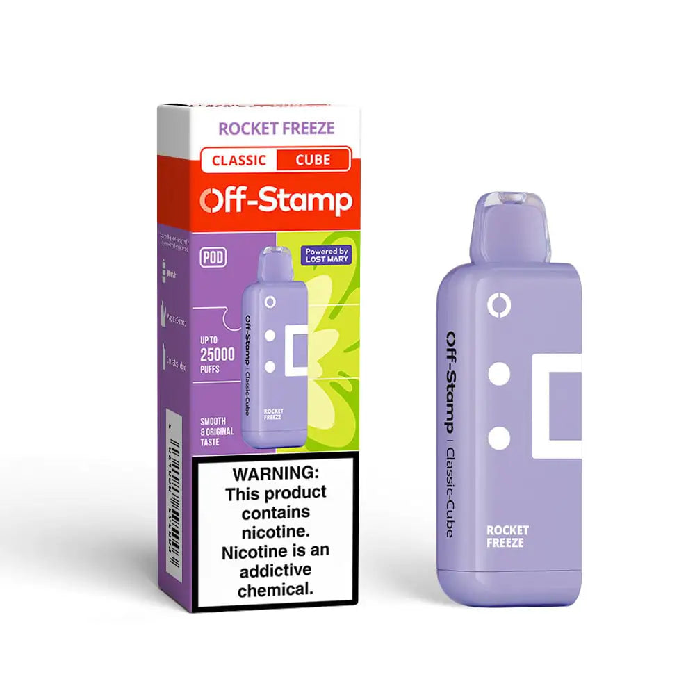 Rocket Freeze - Off-Stamp Classic Cube 25K Disposable Pod