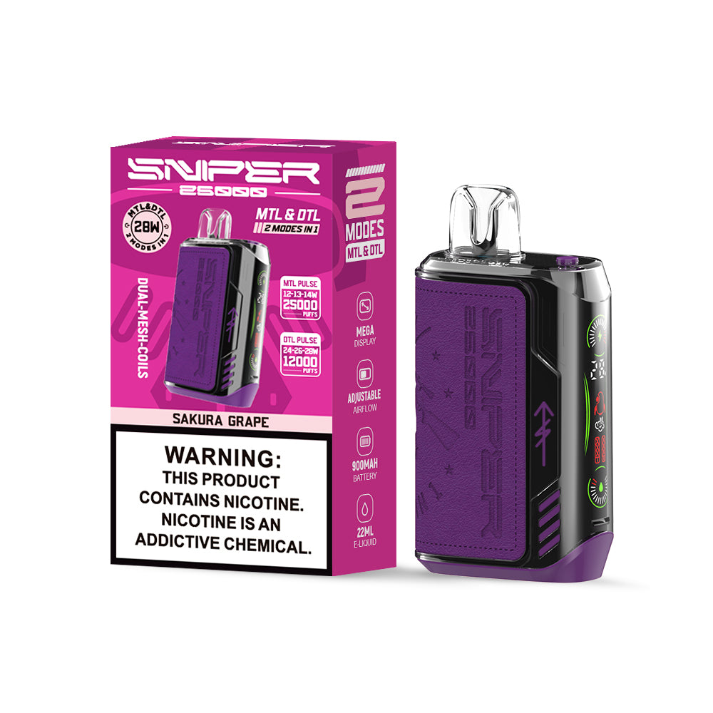 VAPMOD Sniper 25000 Züge Einweg-Vape Großhandel 