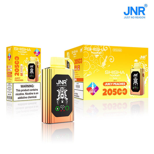 Jnr Shisha Hookah Box 20500 Puff Bar Tornado DTL E Cigarrillos Electronicos Disposable Vape