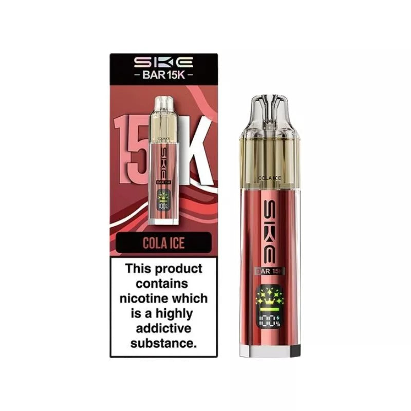 SKE Bar 15K Puff Prefilled & Reusable Pod Kit