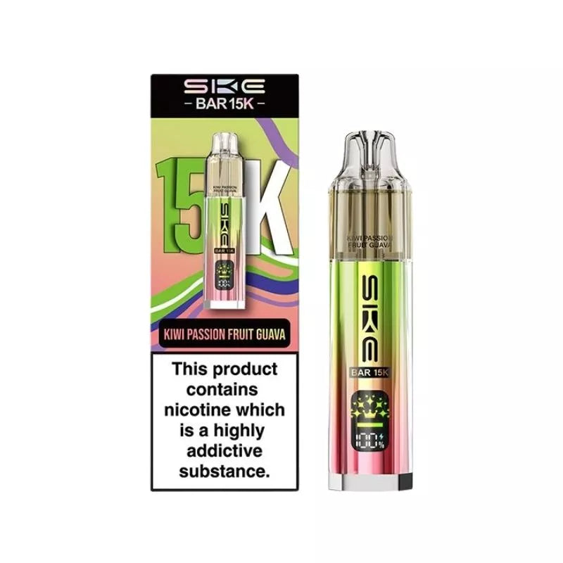 SKE Bar 15K Puff Prefilled & Reusable Pod Kit