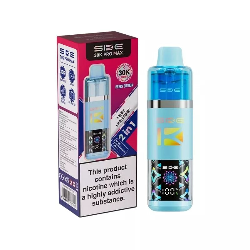 SKE Pro Max 30K Prefilled & Reusable Pod Kit