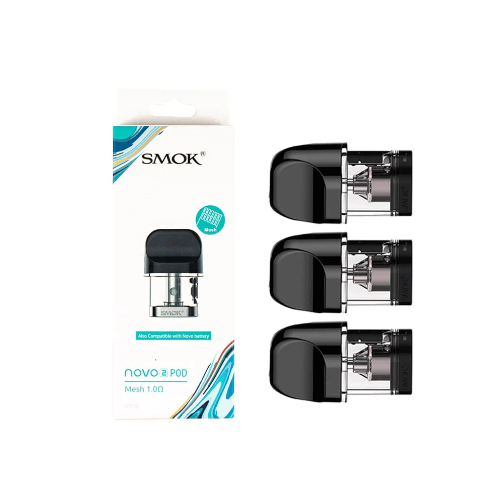 SMOK Novo 2 & 3 Replacement Pods 3-Pack