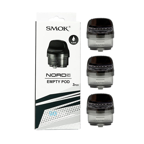 SMOK Nord C Empty Replacement Pods 3-Pack