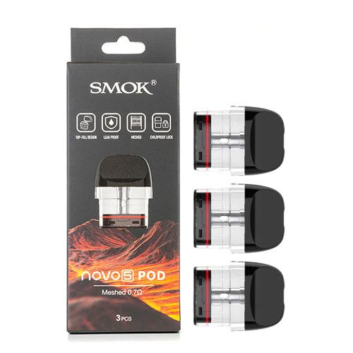 SMOK Novo 5 Replacement Pods 3-Pack