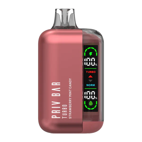 Strawberry Mint Candy Priv Bar Turbo 15000