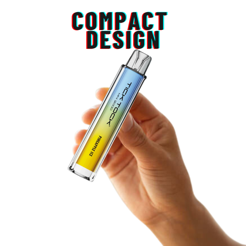 Ananas-Eis Tick Tock Mini 2000 Puff Kit