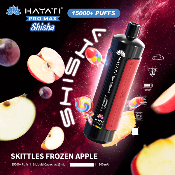 Hayati Shisha 15000 Puffs Disposable Vape (Box of 10)