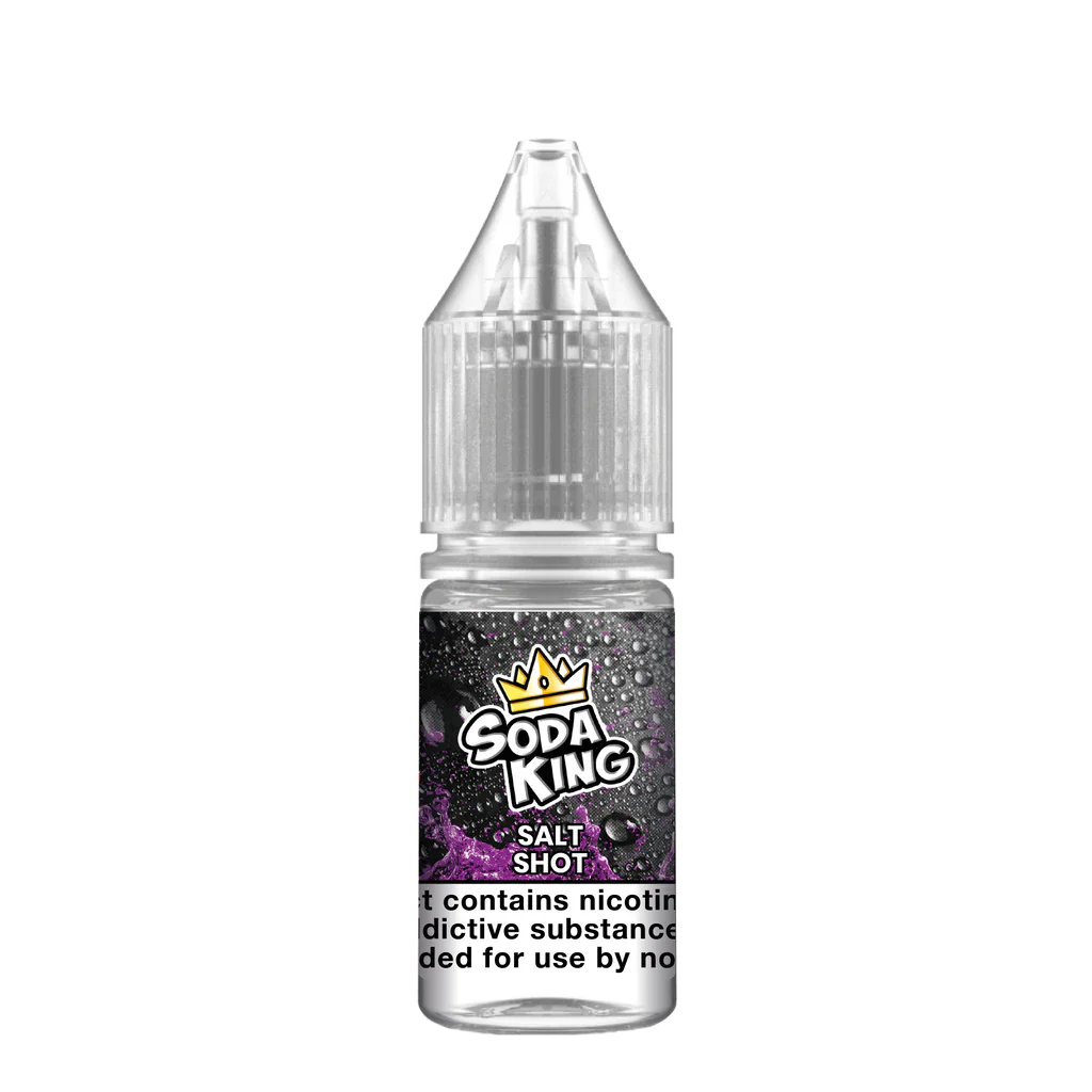 Pack of 10 Soda King Bar Nic Salts 10mg/20mg 10 ML TPD UK